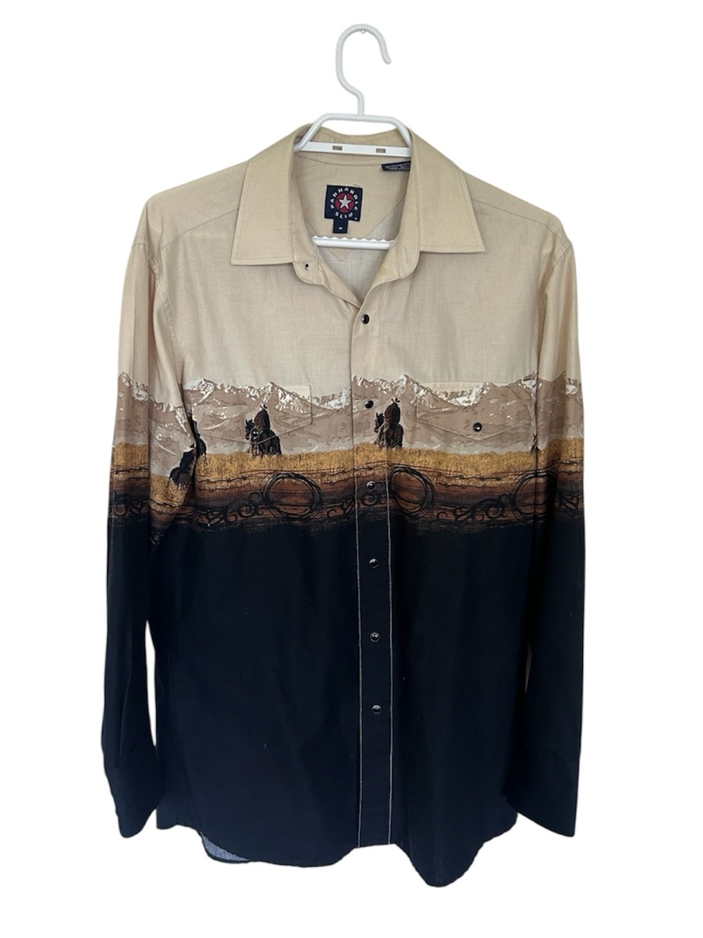 Panhandle Slim Western Cowboy Shirt Size M